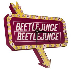 (image for) Beetlejuice Premium Metal Wall Clock