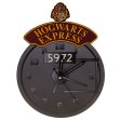 (image for) Harry Potter Premium Metal Wall Clock Hogwarts Express