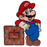 Super Mario Premium Metal Wall Clock