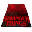 (image for) Stranger Things Premium Fleece Blanket Upside Down