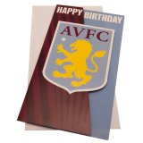 (image for) Aston Villa FC Crest Birthday Card