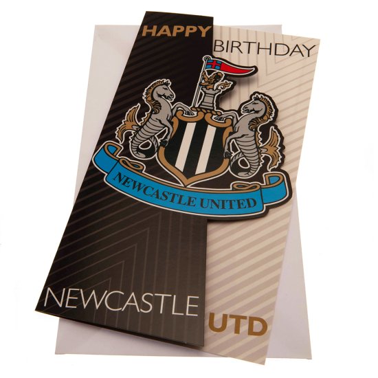 (image for) Newcastle United FC Crest Birthday Card