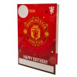 (image for) Manchester United FC Birthday Card With Stickers