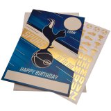 Tottenham Hotspur FC Birthday Card With Stickers