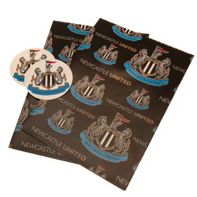 Newcastle United FC Text Gift Wrap