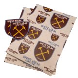 (image for) West Ham United FC Text Gift Wrap