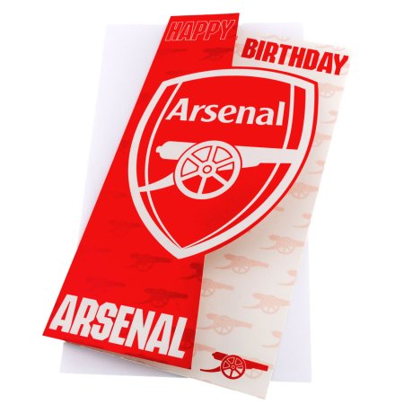 (image for) Arsenal FC Crest Birthday Card