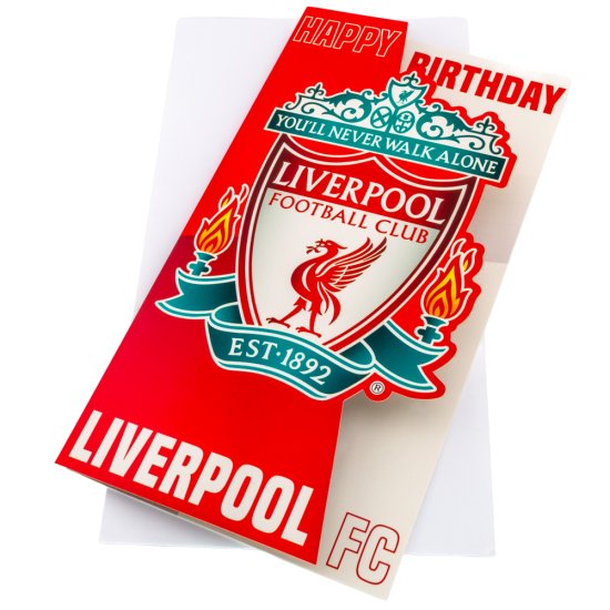 (image for) Liverpool FC Crest Birthday Card
