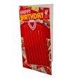 (image for) Liverpool FC Retro Shirt Birthday Card