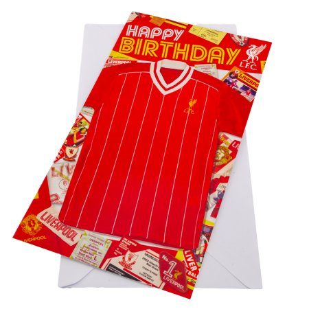 (image for) Liverpool FC Retro Shirt Birthday Card