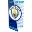 (image for) Manchester City FC Crest Birthday Card