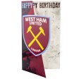(image for) West Ham United FC Crest Birthday Card