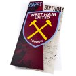 (image for) West Ham United FC Crest Birthday Card