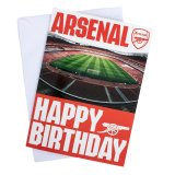 (image for) Arsenal FC Musical Birthday Card