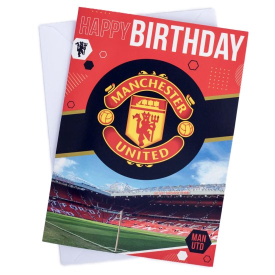 (image for) Manchester United FC Musical Birthday Card