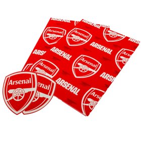 (image for) Arsenal FC Text Gift Wrap