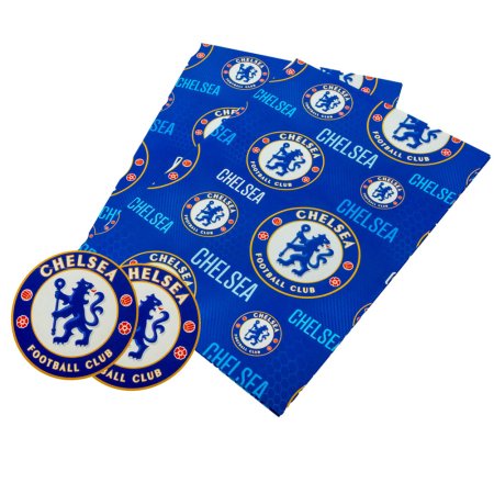 (image for) Chelsea FC Text Gift Wrap