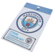 (image for) Manchester City FC A4 Car Decal