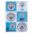 (image for) Manchester City FC Car Decal Set