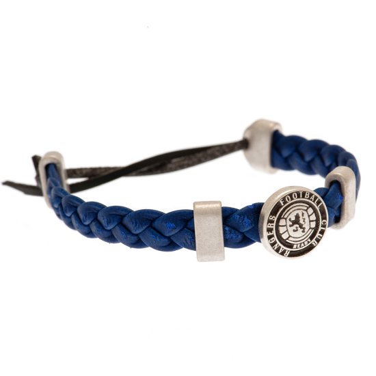 (image for) Rangers FC PU Slider Bracelet - Click Image to Close