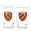 (image for) West Ham United FC 2pk Shot Glass Set