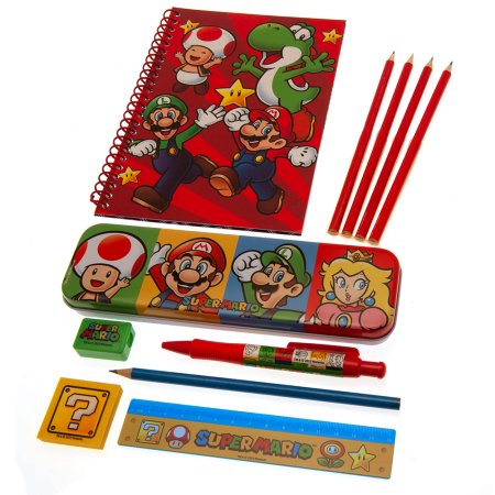 (image for) Super Mario Bumper Stationery Set