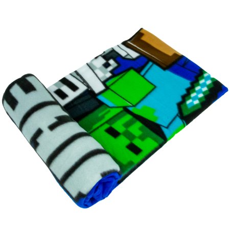 (image for) Minecraft Fleece Blanket