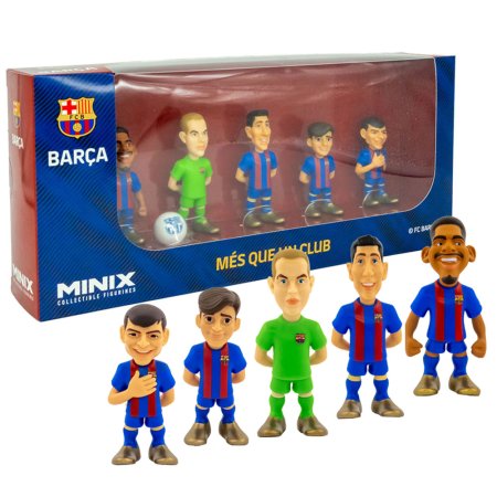 (image for) FC Barcelona MINIX Figures 7cm 5pk