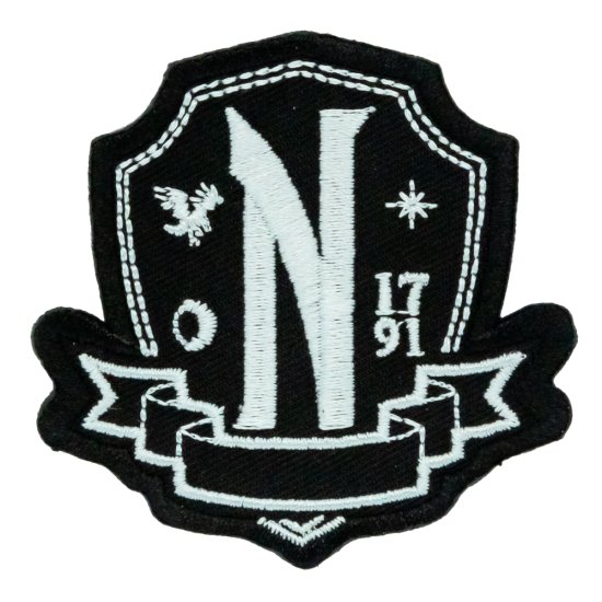 (image for) Wednesday Iron-On Patch