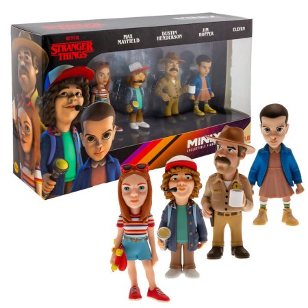 (image for) Stranger Things MINIX Figures 7cm 4pk