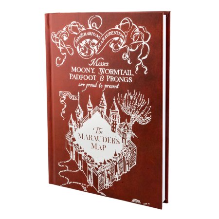 (image for) Harry Potter Premium Notebook Marauders Map