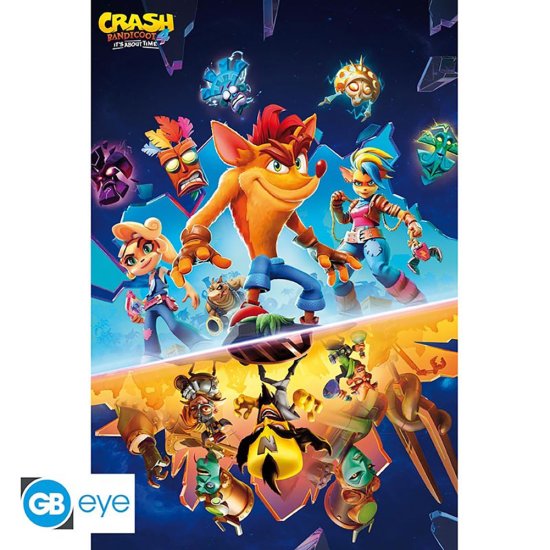 (image for) Crash Bandicoot Poster About Time 19