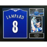 (image for) Chelsea FC Lampard Signed Shirt (Framed)