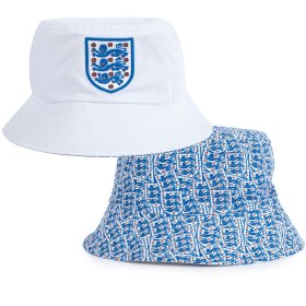 England FA Reversible White Bucket Hat