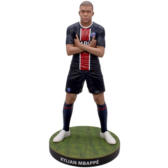 (image for) Paris Saint Germain FC Football\'s Finest Kylian Mbappe Premium Statue