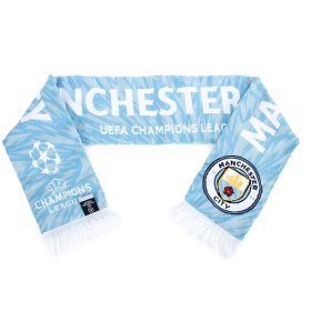 Manchester City FC UCL Scarf