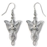 (image for) The Lord Of The Rings Silver Plated Earrings Evenstar