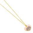 (image for) Pusheen Gold Plated Heart Necklace