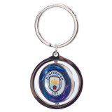 Manchester City FC UCL Spinner Keyring