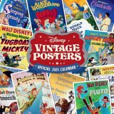 (image for) Disney Vintage Posters Square Calendar 2025