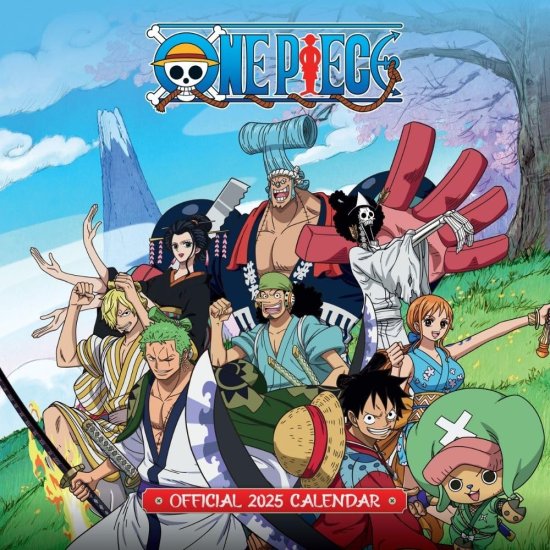 (image for) One Piece Square Calendar 2025