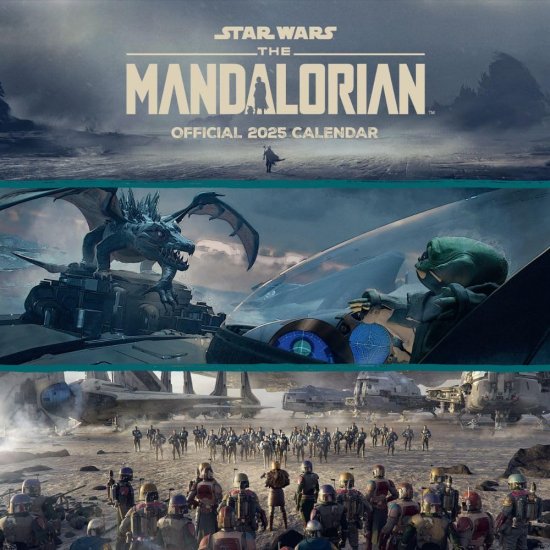 (image for) Star Wars: The Mandalorian Square Calendar 2025