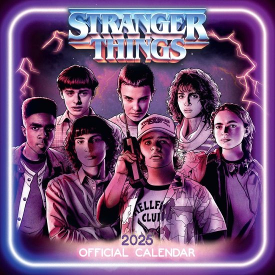 (image for) Stranger Things Square Calendar 2025