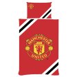 Manchester United FC Core Stripe Single Duvet Set