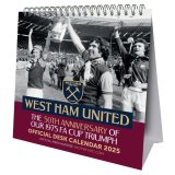 (image for) West Ham United FC Desktop Calendar 2025