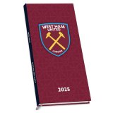 (image for) West Ham United FC Slim Diary 2025