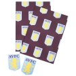(image for) Aston Villa FC Text Gift Wrap
