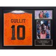 (image for) Netherlands Gullit Retro Signed Shirt (Framed)