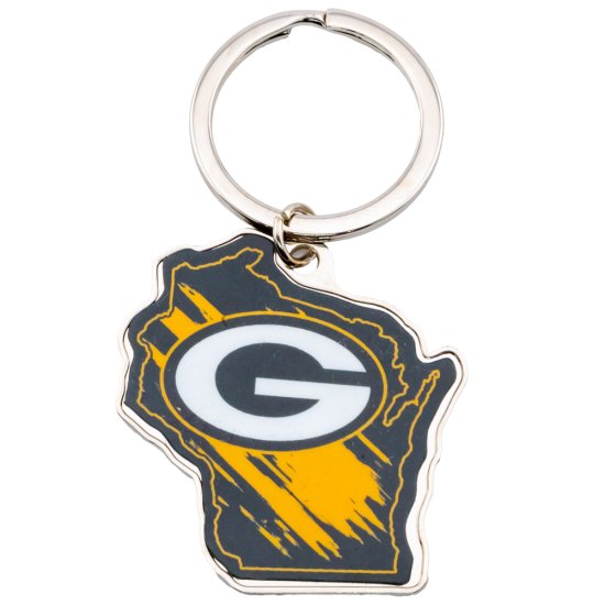 (image for) Green Bay Packers State Shape Keyring