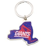 (image for) New York Giants State Shape Keyring